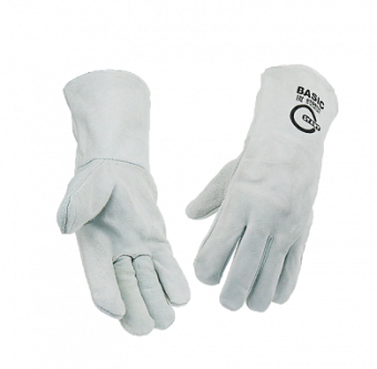 Краги спилковые, без подклада Basic STG0111
